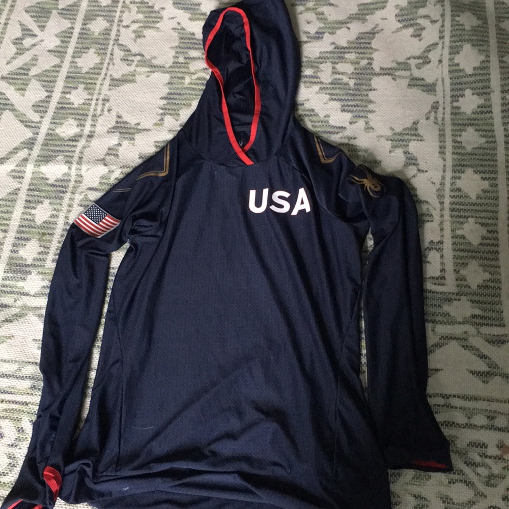 Spyder USA Olympic long sleeve women’s medium